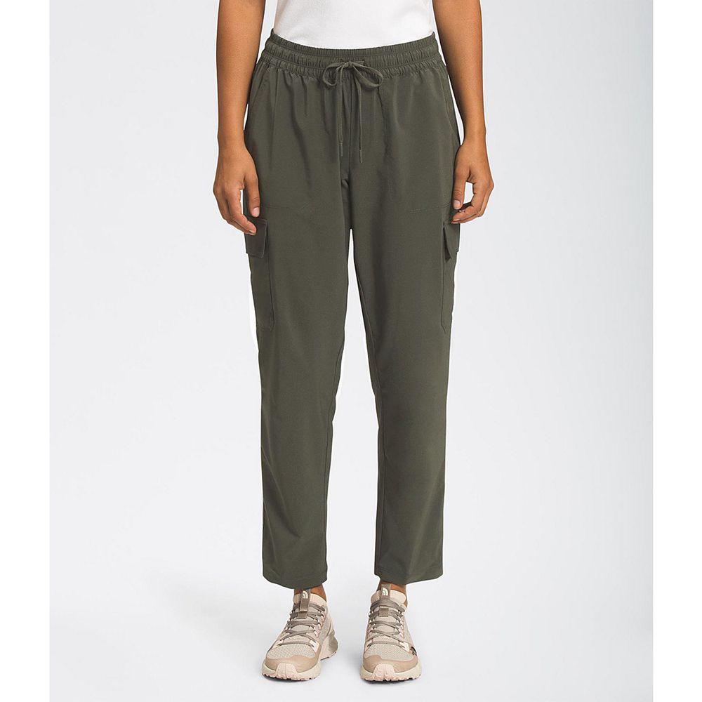 The North Face Pants Womens Australia - The North Face Never Stop Wearing Cargo Green (UJT-509742)